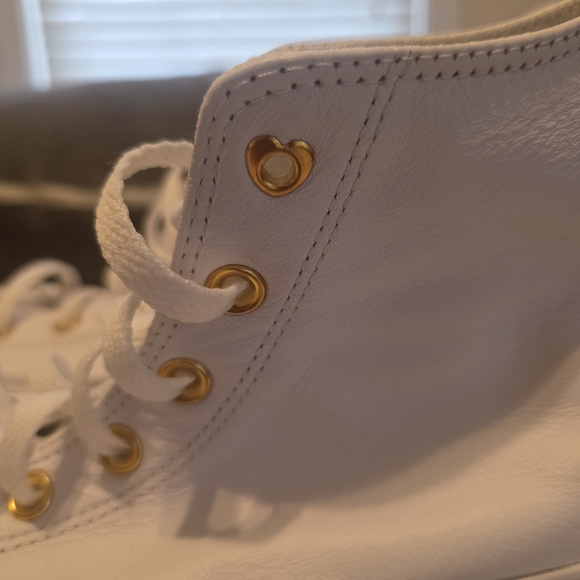 Custom Wedding Converse High Tops - Picture 3 of 8